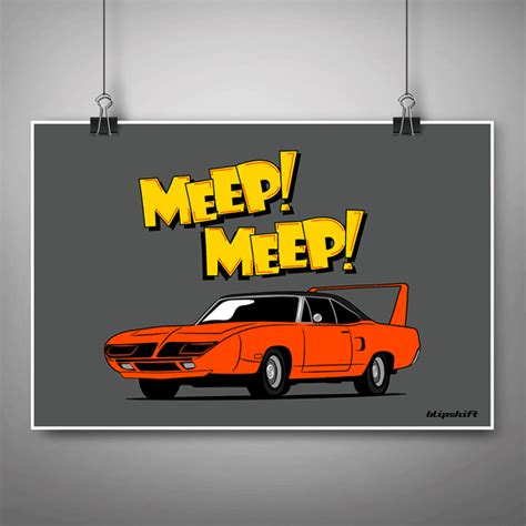 Meep Meep - A Mopar aero car enthusiast shirt | blipshift