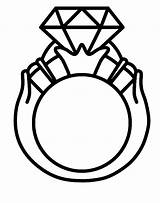 Glitter Diamond Ring Coloring Pages  Cool sketch template