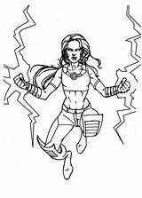 Storm superhero coloring Pages Download And Print For Free sketch template