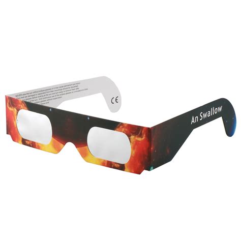 Paper Solar Eclipse Eyeglasses AAS Approved 2024 2023, CE and ISO ...