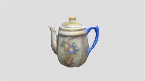 Ceramic Tea Pot - Download Free 3D model by msuzannreed [60a09f1 ...