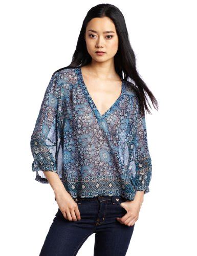 Joie Women's Clothing: Joie J508-23185: Joie Women's Frazier Shirt, Prairie Blue, Small Sale Price