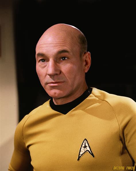 Patrick Stewart Captain Jean Luc Picard Star Trek by gazomg on DeviantArt