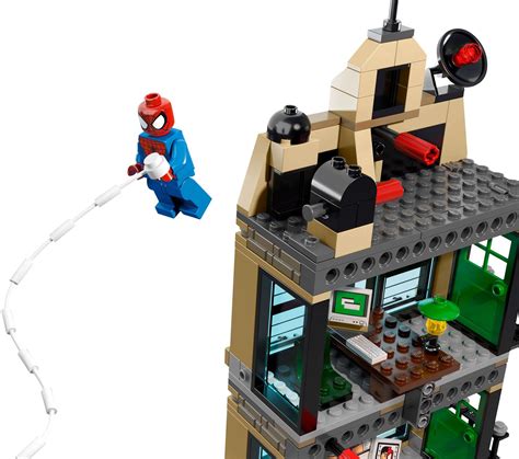 Spider-Man : Daily Bugle Showdown LEGO Set | Marvel Super Heroes - Netbricks | Rent awesome LEGO ...