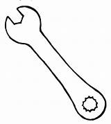 Wrench Coloring Pages sketch template