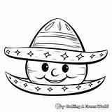 Sombrero Coloring Pages  Free & Printable sketch template