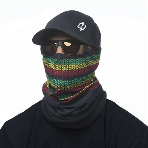 Sub Zero One Love Rasta Winter Fleece Face Mask - Just Add Lightness