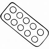 Pills Coloring Stock Illustrations – 146  sketch template