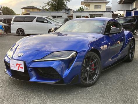 TOYOTA SUPRA RZ | 2023 | BLUE | 422 km | details.- Japanese used cars ...