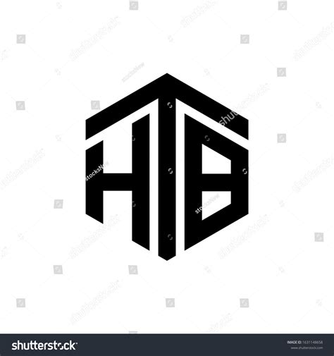 Vektor Stok Htb Letter Logo Design Polygon Monogram (Tanpa Royalti) 1631148658 | Shutterstock