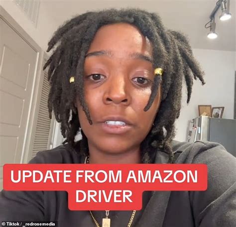 Disturbing moment black Amazon delivery driver is assaulted and branded a 'thief' by two white ...