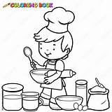 Cooking Utensils Coloring Pages sketch template