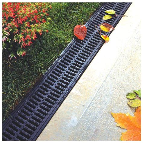 Trench Drain | Trench drain, Yard drainage, Backyard drainage