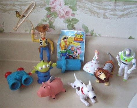 TOY STORY BURGER KING HAPPY MEAL TOYS COMPLETE SET OF 8