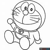 Doraemon Coloring Page  Easy Drawing Guides sketch template
