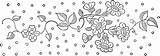 7 Printable Flower Embroidery Patterns  The Graphics Fairy sketch template