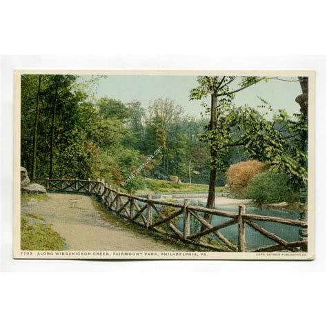 Along Wissahickon Creek Fairmount Park Philadelphia Pennsylvania ...