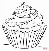 Dibujo De Cupcake Para colorear  Dibujos Imprimir Gratis sketch template