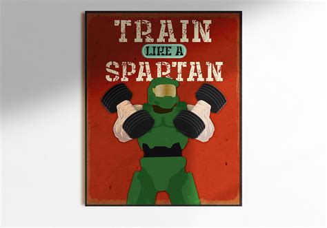 Work out poster, Halo, Master chief, xbox poster, neon Xbox logo Wall Decor, Digital Prints ...