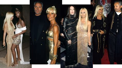 Fashion Flashback: Donatella Versace’s 1990s style | Vogue France