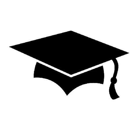 Free Black And White Graduation Cap, Download Free Black And White Graduation Cap png images ...