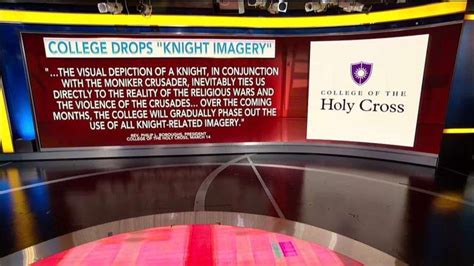 Holy Cross Drops 'Knight' Mascot Over Ties to Christian Violence in the ...