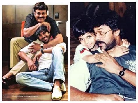 Happy Birthday Chiranjeevi: These Pics Of The Mega Star With His Son Ram Charan Depict Their Bond