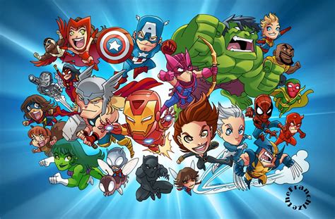 manof2moro | Chibi marvel, Avengers pictures, Avengers cartoon