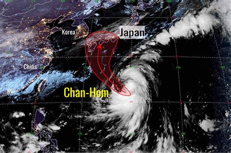 Western Pacific season returns, Chan-Hom forecast to become an intense typhoon and head towards ...