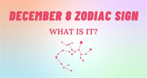 December 8 Zodiac Sign Explained | So Syncd