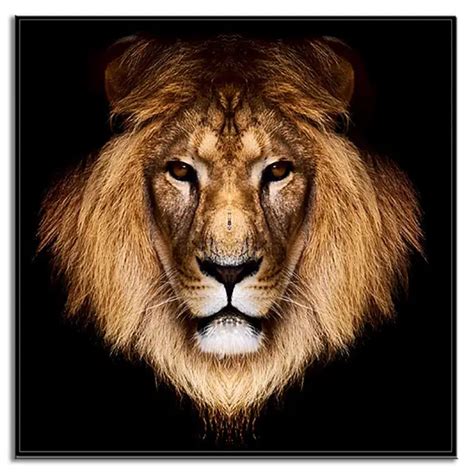 Aliexpress.com : Buy 1 Pcs New Unframed Animal Painting Prints on Canvas Cool Lion Head In The ...