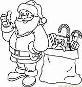 Old World Santa Coloring Pages sketch template