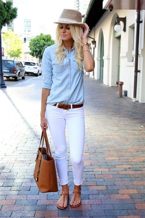 45 Casual White Jeans Outfits for 2016