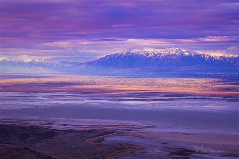 Purple Mountains Photograph by James Zebrack - Fine Art America