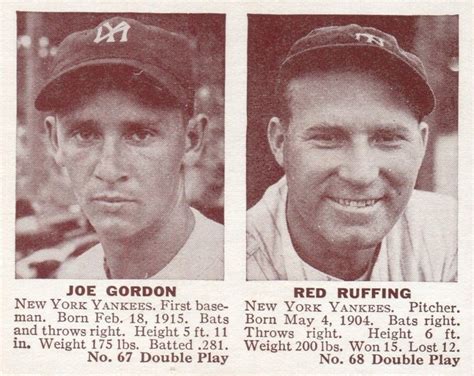 Top Red Ruffing Baseball Cards, Vintage, Rookies