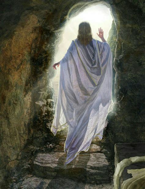 Jesus resurrection | Jesus resurrection, Jesus art, Jesus painting