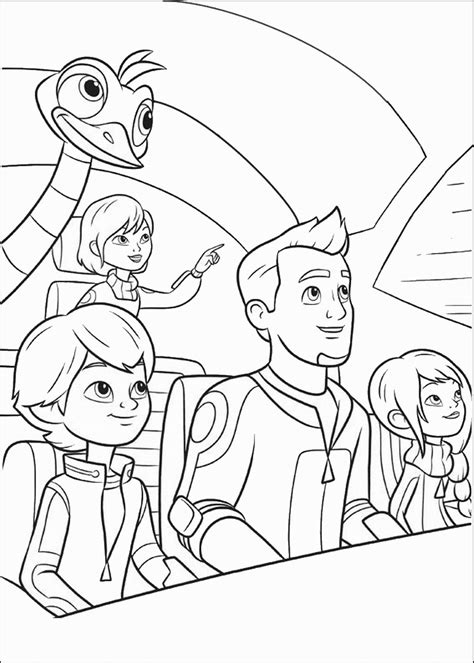 Miles from Tomorrowland Coloring Pages