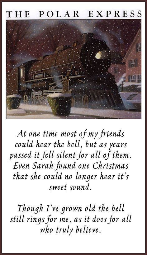 polar express quotes book | Polar express quotes, Christmas movie ...