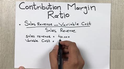 How to Calculate Contribution Margin Ratio - Easy Way - YouTube