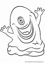 Monsters Aliens Coloring  Educational Fun Kids Pages And sketch template