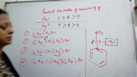 ORDER OF REACTIVITY OF SN1 AND SN2 MECHANISM - YouTube