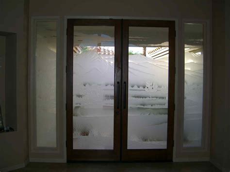 frosted glass front doors - Sans Soucie Art Glass