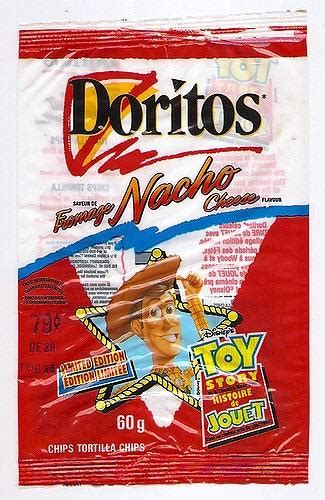 The 1990s Doritos bags with the original Toy Story promotion. : r/nostalgia