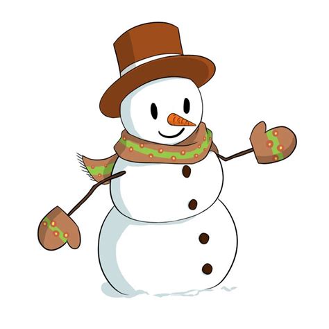 Country Snowman Clipart | Free download on ClipArtMag