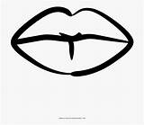 Lips Coloring Page  Labbra Disegni Da Colorare Free Transparent sketch template