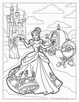 Cinderella Carriage Coloring Pages sketch template
