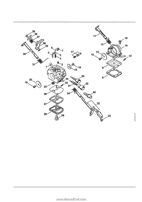 Stihl MS 211 C-BE | Parts Diagram - Page 23