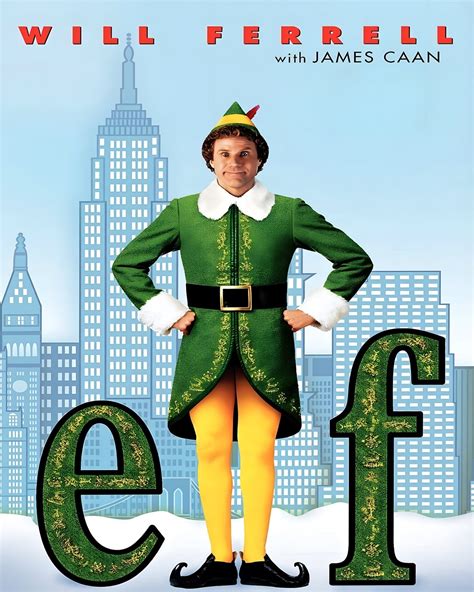 Elf Movie Poster Will Ferrell Buddy Christmas 8 X 10 - Etsy