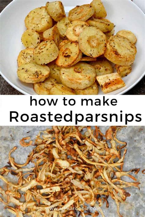 Easy Oven Roasted Parsnips - Alphafoodie