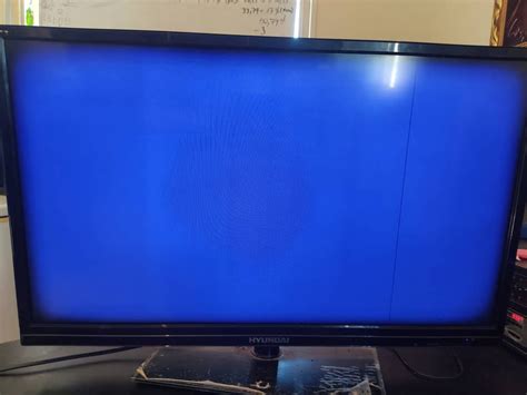 blue screen and can't see anything. : r/TVRepair